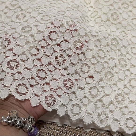 The Limited Lace Cream Skirt Size 6 NWT - Picture 7 of 13